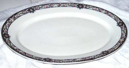 3398 12" Oval Serving Platter
