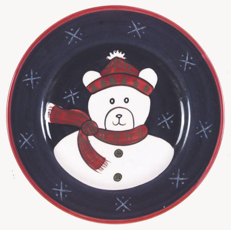 Christmas Twilight Collection Salad Plate
