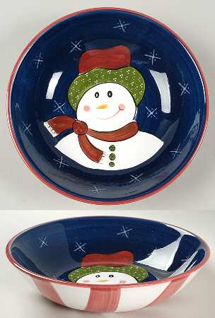 Christmas Twilight Collection Coupe Soup Bowl