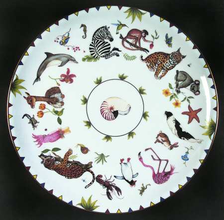 Harmony 14" Chop Plate (Round Platter)