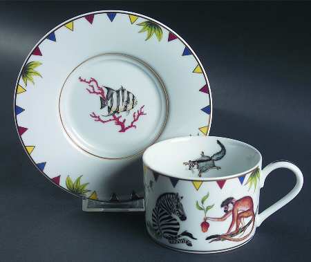 Harmony Flat Cup & Saucer Set
