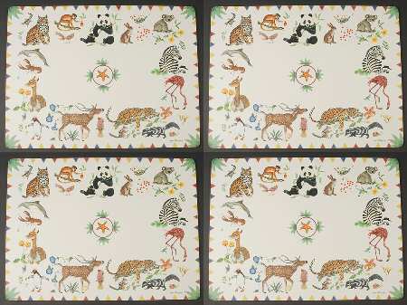 Harmony Wood Placemat - Set of 4