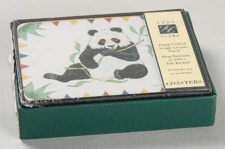 Harmony Square Lacquer Coaster - Set of 4