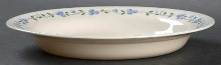 Blueberry Bouquet (Corelle) Rim Soup Bowl