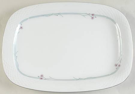 Aquamarine 14" Oval Serving Platter