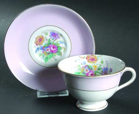 CLC93 Footed Cup & Saucer Set