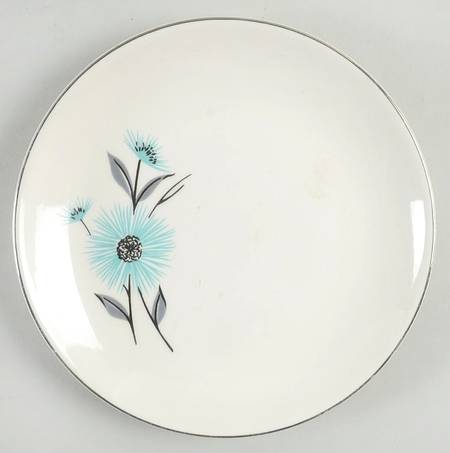 Blue Tempo Bread & Butter Plate