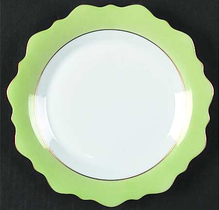 Samoa Light Green (Vert Pastel) Salad/Dessert Plate