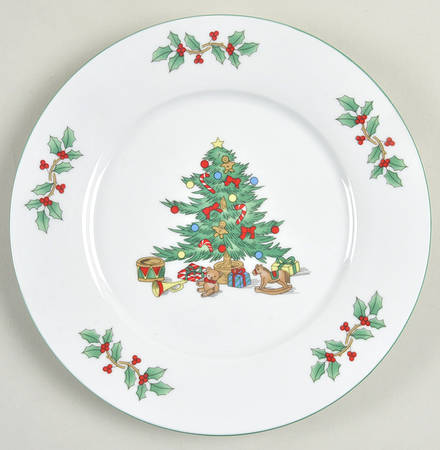 Noel Salad Plate