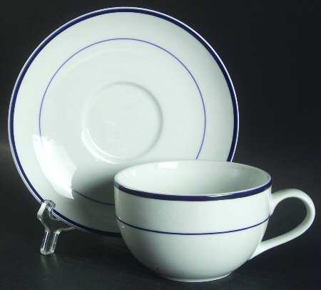 Catalina Flat Cup & Saucer Set