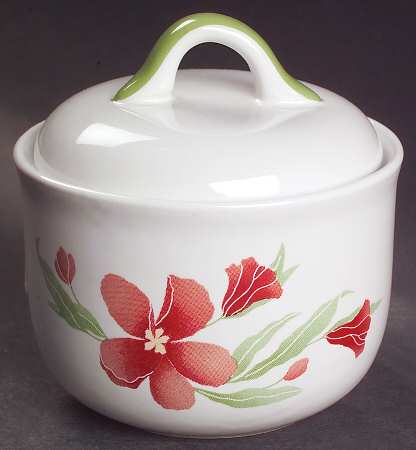 Pacific Bloom (Corelle) Sugar Bowl & Lid