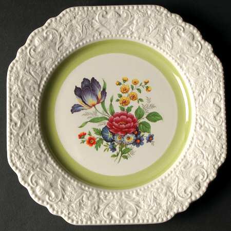 CUT3 Square Salad Plate