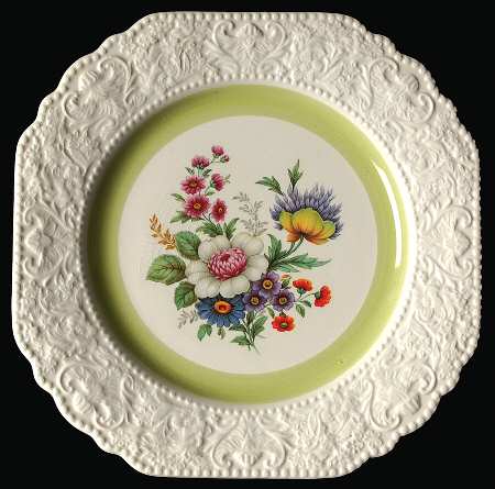 CUT3 Square Salad Plate