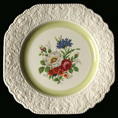 CUT3 Square Salad Plate