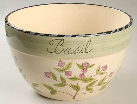 Culinary Herbs 11" Mixing Bowl