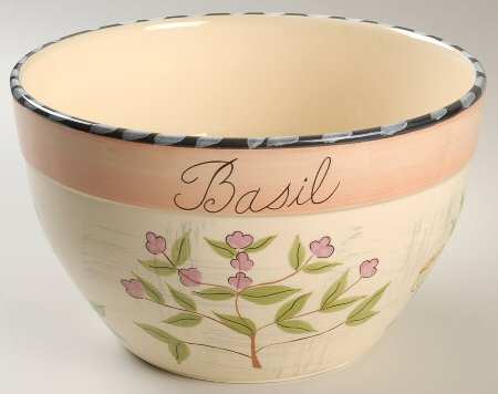Culinary Herbs 9" Mixing Bowl