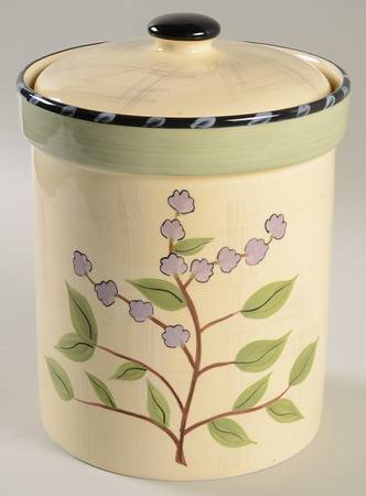 Culinary Herbs Extra Large Canister & Lid