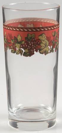 Fruit Garland 14 Oz Glassware Highball