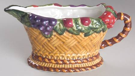 Fruit Garland Gravy Boat