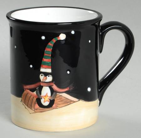Midnight Penguin Mug