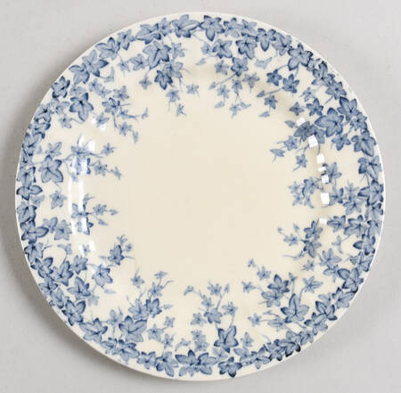 Early English Ivy Blue Bread & Butter Plate