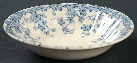 Early English Ivy Blue Fruit/Dessert (Sauce) Bowl
