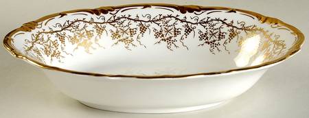 King's Plate 10" Oval Vegetable Bowl