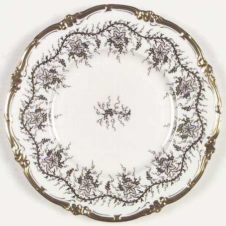 King's Plate by Coalport