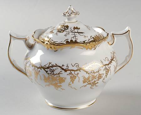 King's Plate Sugar Bowl & Lid