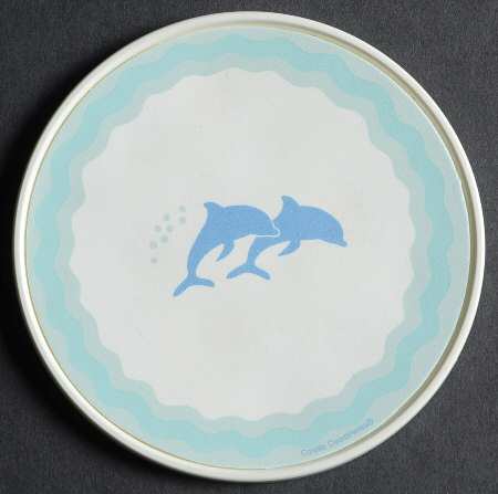 Ocean Dance Plastic Coaster
