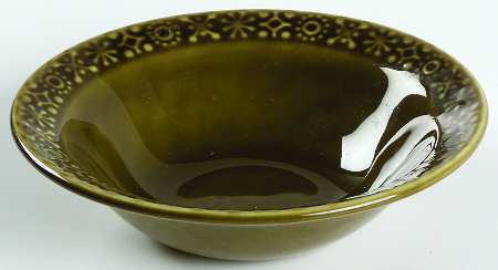 Connemara Erin Green Rim Cereal Bowl