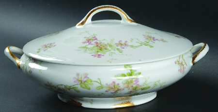 CHF675 Round Covered Vegetable by Charles Field Haviland