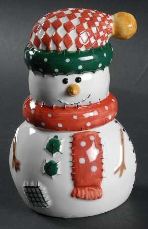 Snowman Stacking Salt & Pepper Set
