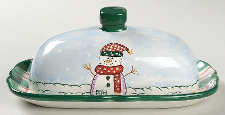 Snowman 1/4 Lb Covered Butter