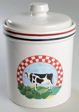 Fannie's Farm Medium Canister & Lid