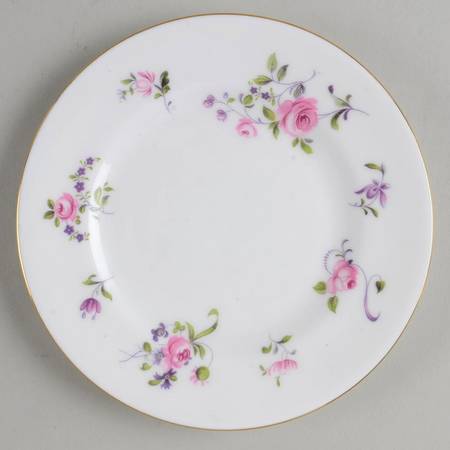 English Rosebud (Smooth Edge) Bread & Butter Plate