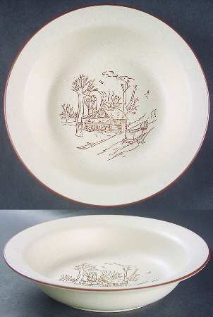 CXY1 Rim Soup Bowl