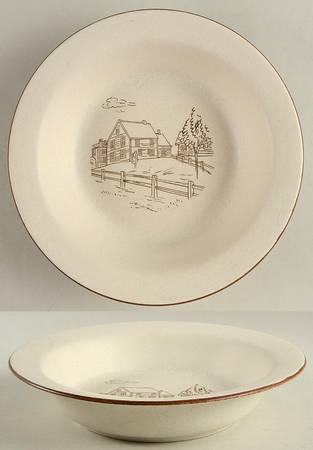 CXY1 Rim Soup Bowl