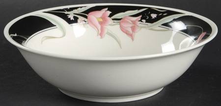 Serena (Cream Background) Coupe Soup Bowl