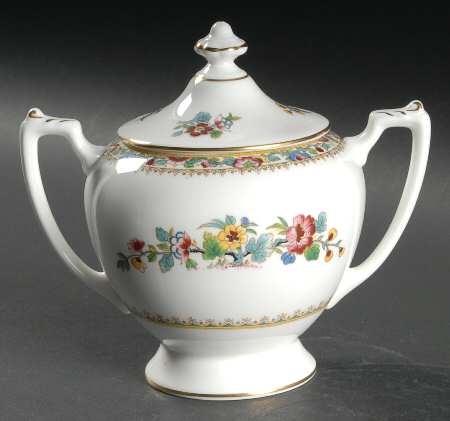 Ming Rose (Smooth) Sugar Bowl & Lid