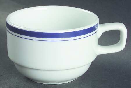 Novi Blue Flat Cup