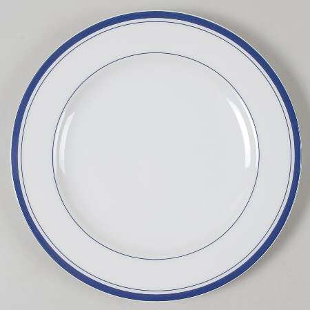 Novi Blue Salad Plate