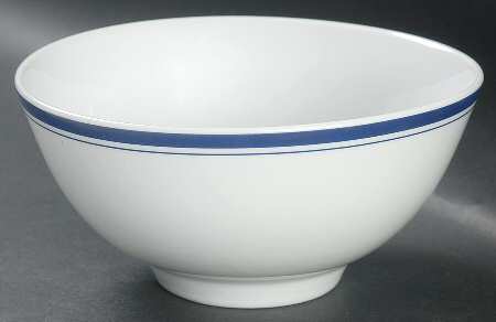 Novi Blue Coupe Cereal Bowl
