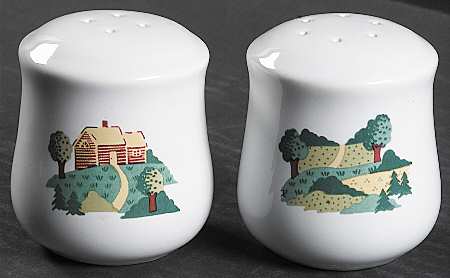 Landscape (Corelle) Salt & Pepper Set