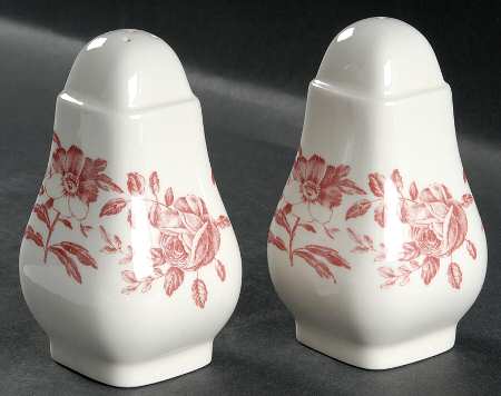 Pink Peony Salt & Pepper Set