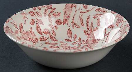 Pink Peony Coupe Cereal Bowl