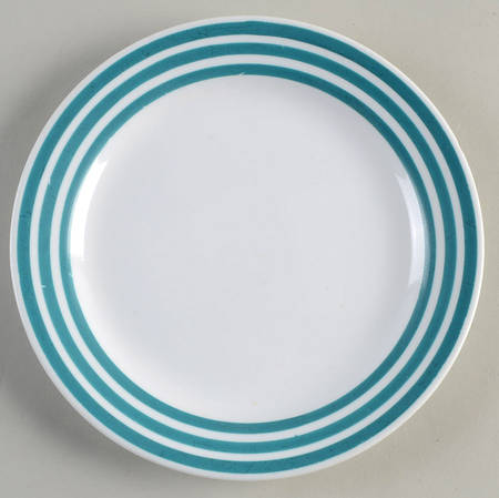 Teal Rainbow by Corning Corelle