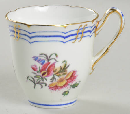 Old Coalport (Gold Trim) Footed Demitasse Cup