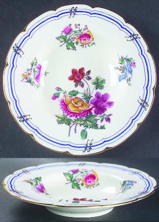Old Coalport (Gold Trim) Rim Soup Bowl