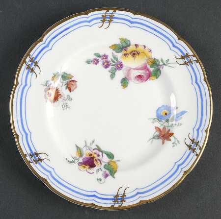 Old Coalport (Gold Trim) Bread & Butter Plate